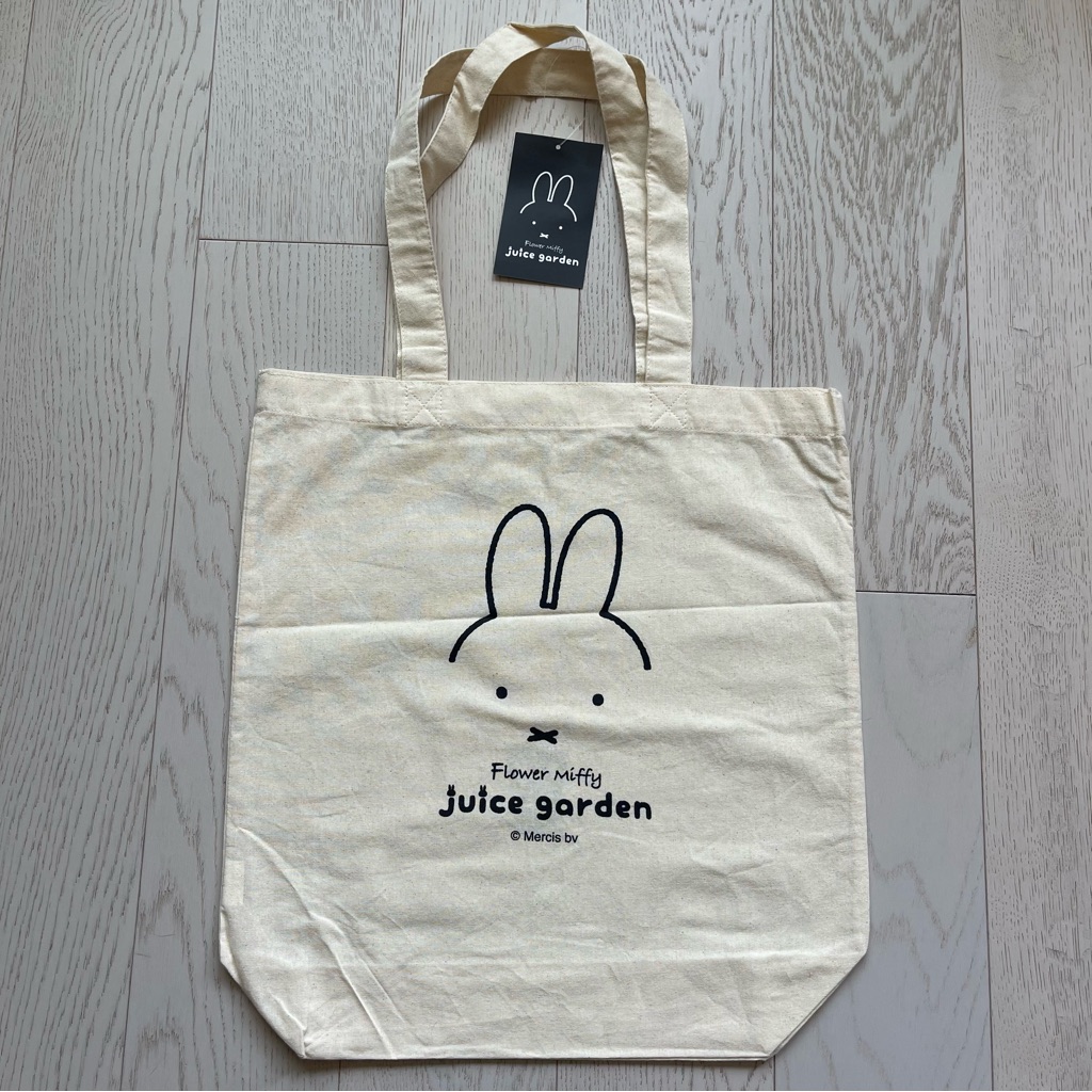 Flower Miffy By Dick Bruna Cotton Lightweight Gauze Tote Bag Handbag Purse Bnwt Flower Miffy By Dick Bruna Cotton Lightweight Gauze Tote Bag Handbag Purse Bnwt